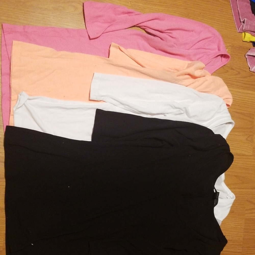 Victoria's Secret Bundle of 4 Plain Shirts